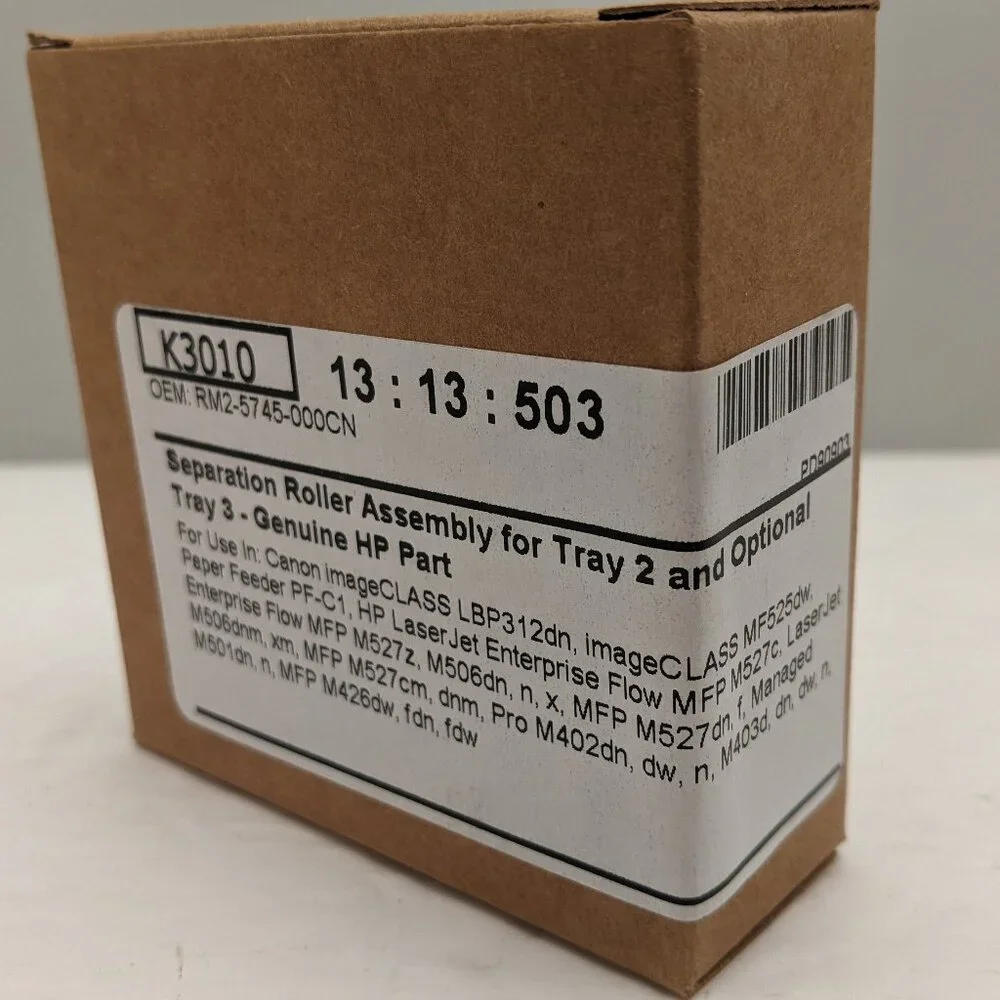 HP Separation Roller Assembly for Tray 2 & Optional Tray 3 | RM2-5745-000CN
